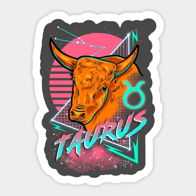 Taurus Sticker by absolemstudio